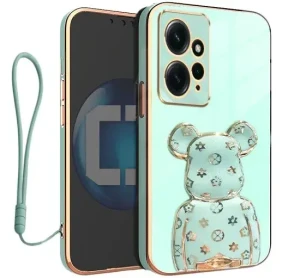 Etui na telefon Redmi Note 12 4G Oxygen BeaR Miętowe + Smycz