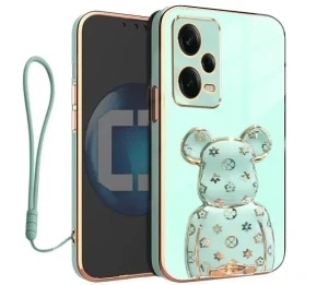 Etui na telefon Redmi Note 12 PRO PLUS 5G Oxygen BeaR Miętowe + Smycz