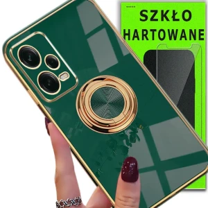 Etui na telefon Redmi Note 12 PRO 5G Oxygen Chic Zielone + Szkło Hartowane