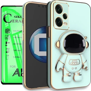 Etui na telefon Redmi Note 12 PRO 5G Oxygen Astro Miętowe + Szkło Ceramiczne