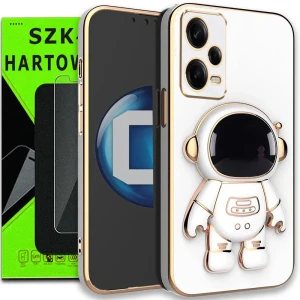 Etui na telefon Redmi Note 12 PRO 5G Oxygen Astro Białe + Szkło Hartowane