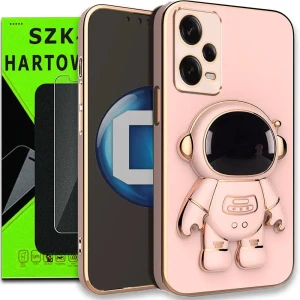 Etui na telefon Redmi Note 12 PRO 5G Oxygen Astro Różowe + Szkło Hartowane