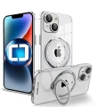 Etui Case pokrowiec OXYGEN MAGSafe do telefonu Apple iPhone 15 srebrne