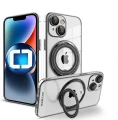 Etui Case pokrowiec OXYGEN MAGSafe do telefonu Apple iPhone 15 czarne