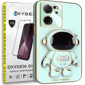 Etui na telefon Xiaomi 13T / 13T PRO Oxygen Astro Miętowe + Szkło Hartowane