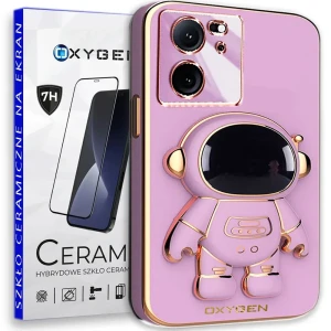 Etui na telefon Xiaomi 13T / 13T PRO Oxygen Astro Fioletowe + Szkło Ceramiczne