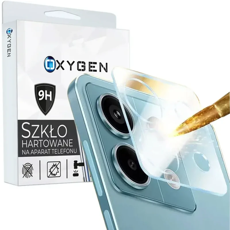 Szkło ochronne 3D na TYLNIĄ kamerę APARAT do Xiaomi Redmi NOTE 13 PRO 5G
