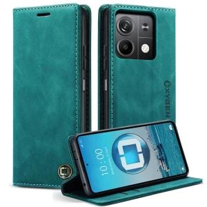 Etui na telefon Xiaomi Redmi NOTE 13 5G Oxygen BooK Zielone