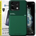 Etui CASE pokrowiec IQS OXYGEN do Redmi Note 13 PRO 5G + szkło hartowane ZIELONE