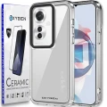 Etui Case OXYGEN PURE do OPPO Reno11 F 5G | Reno 11F + Szkło ceramiczne 9H BEZBARWNE