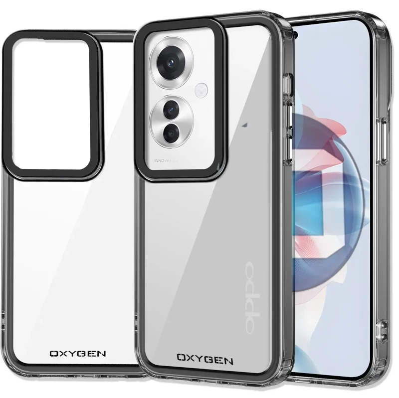 Etui Case OXYGEN PURE do OPPO Reno11 F 5G | Reno 11F SZARE