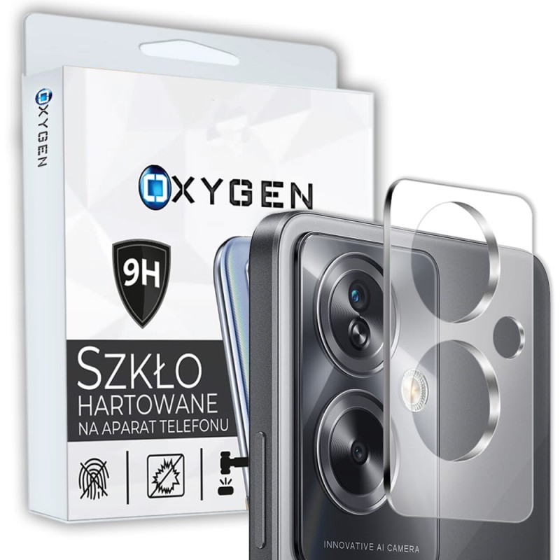 Szkło ochronne hartowane na TYLNIĄ kamerę APARAT do OPPO A79 5G