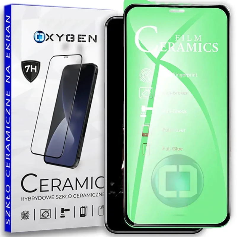 Szkło OXYGEN hybrydowe ceramiczne ochronne na ekran do OPPO Reno A58 4G
