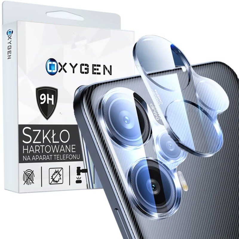 2X Szkło ochronne 3D na TYLNIĄ kamerę APARAT do Xiaomi Redmi NOTE 13 PRO PLUS 5G