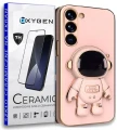 Etui ochronne Case pokrowiec OXYGEN ASTRO do Samsung A35 5G + SZKŁO CERAMICZNE | RÓŻOWE