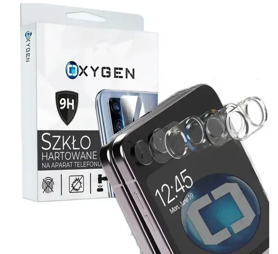 Szkło hartowane ochronne 3D na APARAT do Samsung Galaxy Z Flip 4