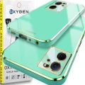 Etui GLOW OXYGEN Case Pokrowiec do Xiaomi 13T / 13T PRO MIĘTOWE + szkło HARTOWANE