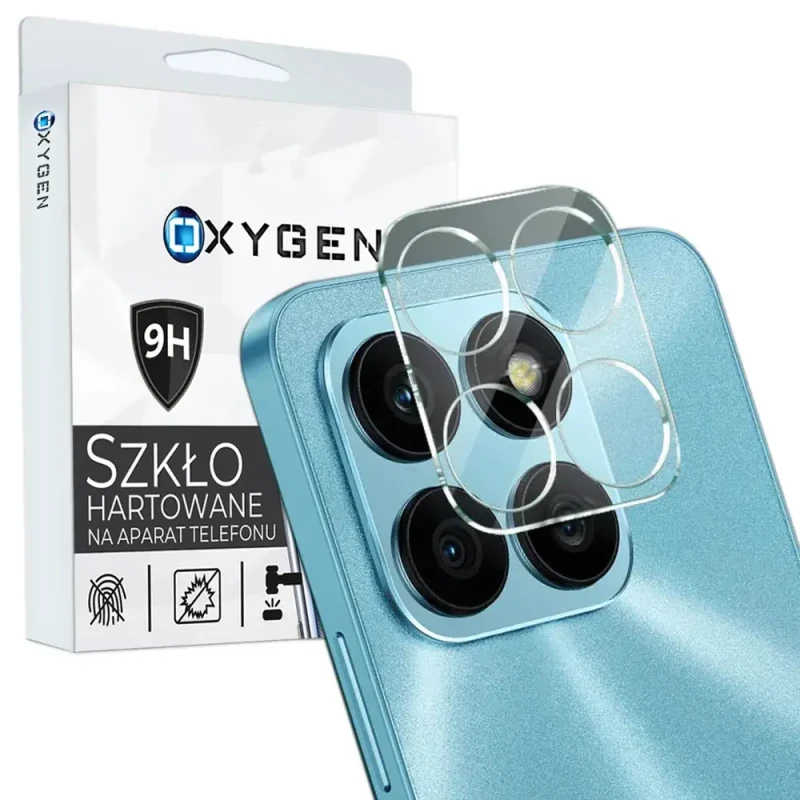 Szkło ochronne HARTOWANE 3D do Honor X6a na TYLNIĄ kamerę APARAT