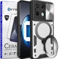 PANCERNE Etui OXYGEN RR do Xiaomi Redmi Note 13 PRO 5G + szkło ceramiczne | SREBRNE
