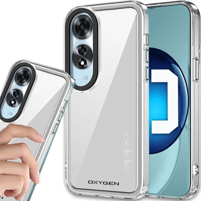 Etui Case OXYGEN PURE pokrowiec do Oppo A60 4G BEZBARWNE