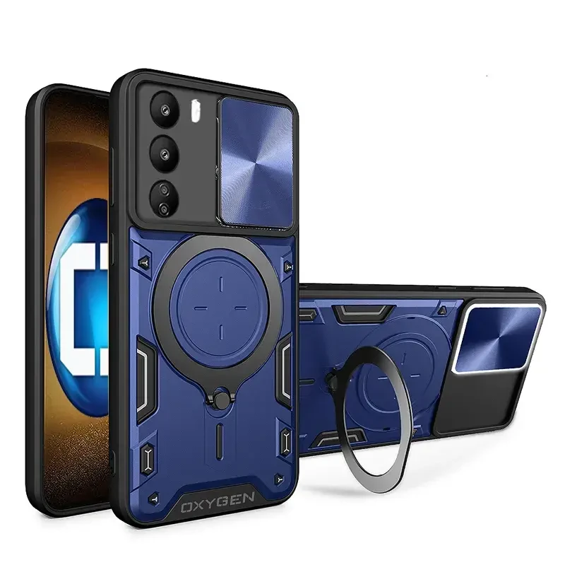 Etui na telefon Oppo Reno12 5G Oxygen RR Niebieskie