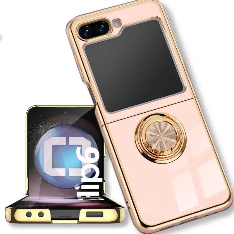 Etui na telefon Samsung Galaxy Z FLIP 6 Oxygen Chic Różowe