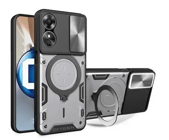 Etui na telefon Oppo A60 4G Oxygen RR Srebrne