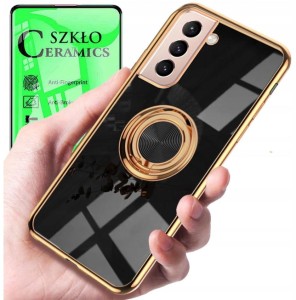 Etui na telefon Samsung Galaxy S22 Oxygen Chic + Szkło Ceramiczne