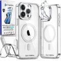 Etui na telefon pokrowiec OXYGEN mocny CAM Srebrne do Apple iPhone 16 PRO MAX + Super Folia