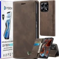 Etui na telefon Xiaomi 14T / Xiaomi 14T PRO + SUPER Folia Oxygen Book Brązowe