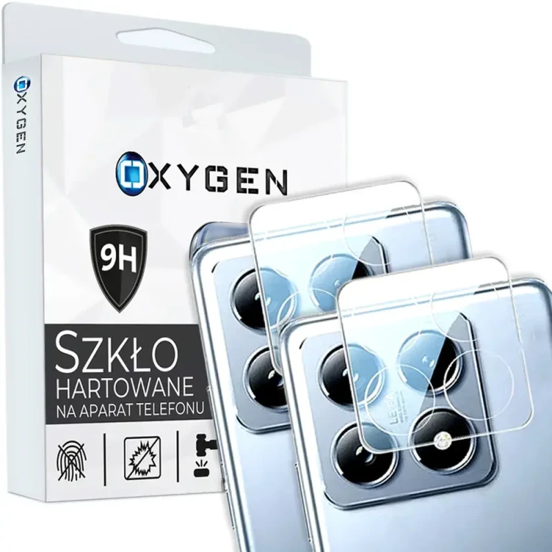 2x Szkło Hartowane Xiaomi 14T na aparat Oxygen.pl.webp