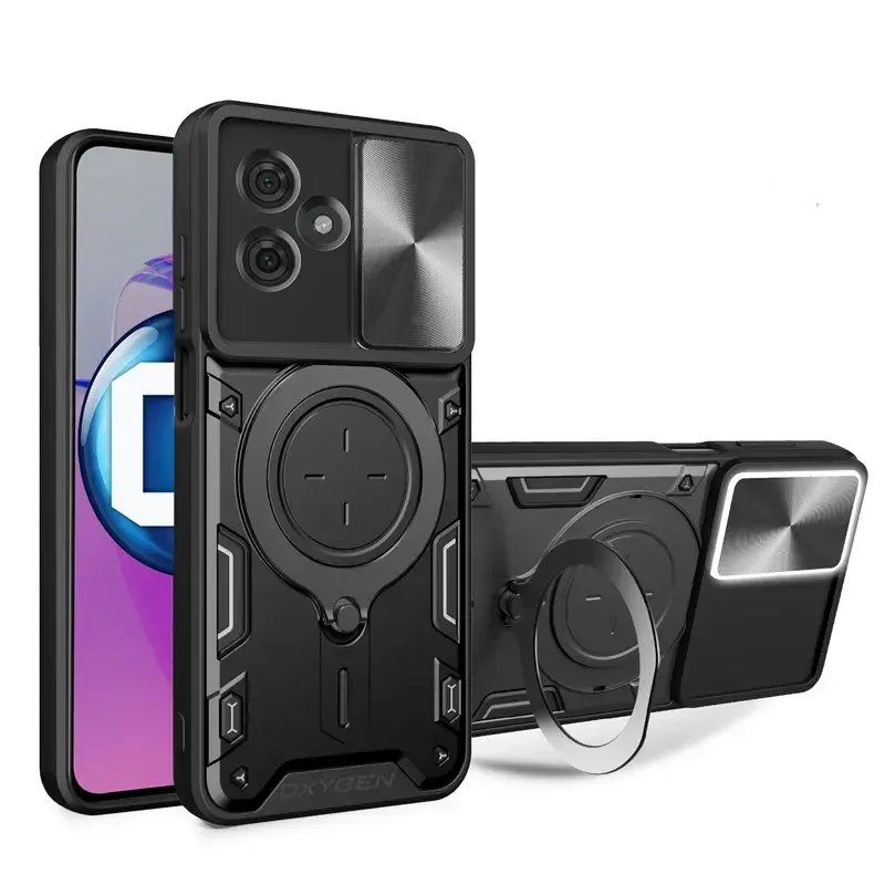 Etui na telefon Motorola G55 Oxygen RR czarne.webp