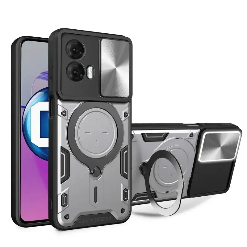 Etui na telefon Motorola G35 Oxygen RR szare.webp