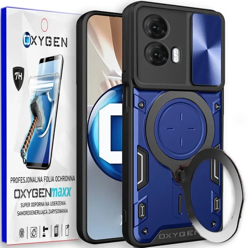 Etui na telefon Motorola G35 Oxygen RR niebieskie.webp