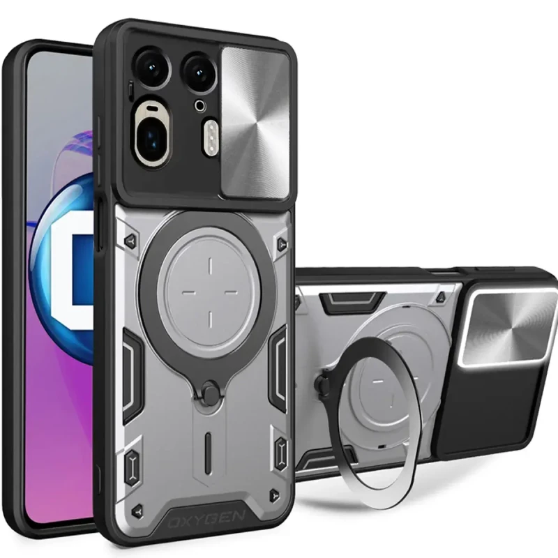 Etui na telefon Motorola Edge 50 ULTRA Oxygen RR szare.webp