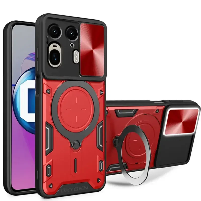 Etui na telefon Motorola Edge 50 ULTRA Oxygen RR czerwone.webp