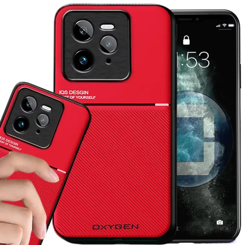 Etui na telefon Realme GT 7 PRO Oxygen IQS Czerwone.webp