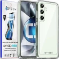 Etui na telefon Samsung Galaxy S25 PLUS Oxygen Pure Bezbarwne + Super Folia.webp