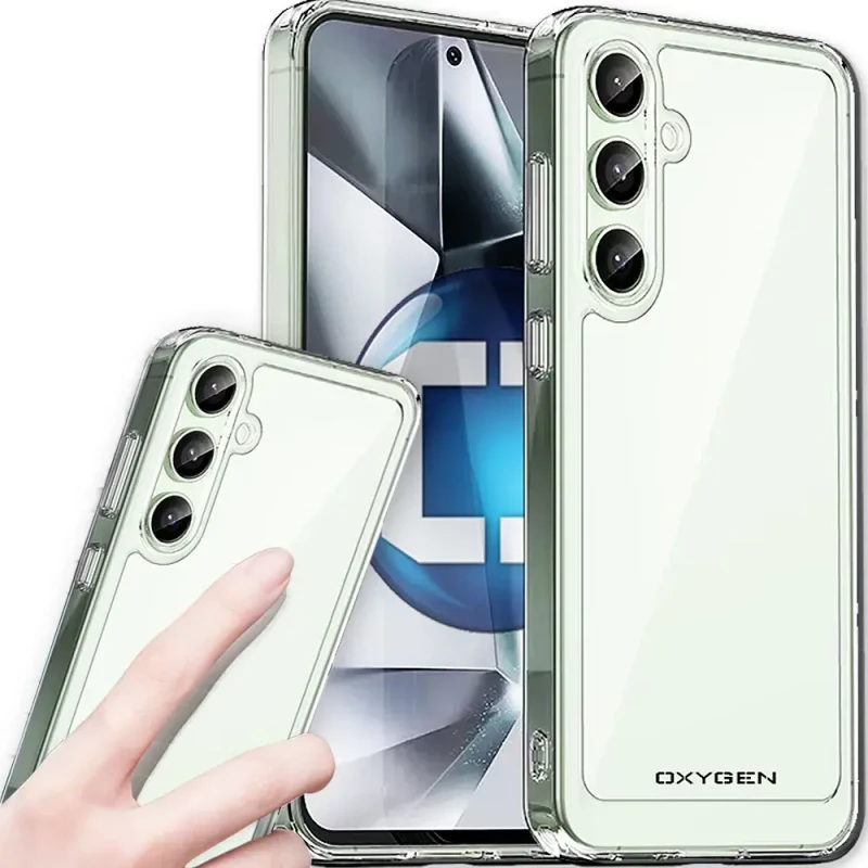 Etui na telefon Samsung Galaxy S25 Oxygen Pure Bezbarwne.webp