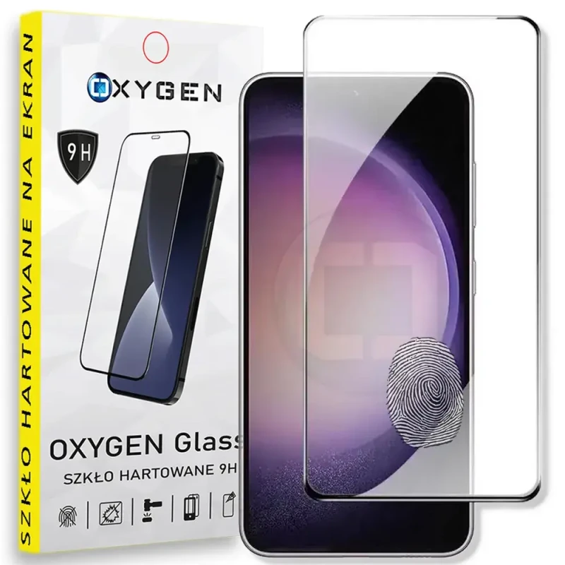 Szkło hartowane PREMIUM do telefonu Samsung Galaxy S25 PLUS Ochrona na ekran Oxygen.webp