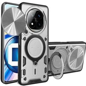 Etui na telefon Xiaomi POCO X7 5G Oxygen RR Srebrne