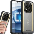Etui na telefon Xiaomi POCO X7 5G Oxygen Pure Czarne.webp