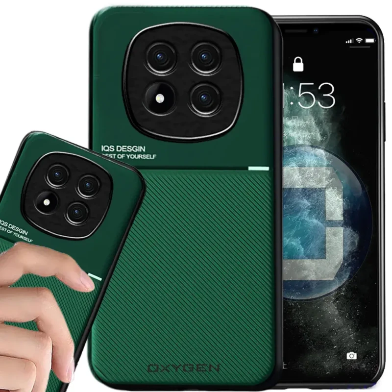 Etui na telefon Xiaomi POCO X7 5G Oxygen IQS Zielone.webp
