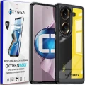 Etui na telefon Xiaomi POCO X7 PRO 5G Oxygen Czarne + Super Folia.webp