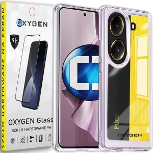 Etui na telefon Xiaomi POCO X7 PRO 5G Oxygen Pure Bezbarwne + Szkło Hartowane