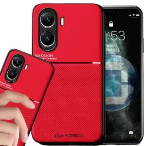 Etui na telefon Xiaomi POCO X7 PRO 5G Oxygen IQS Czerwone