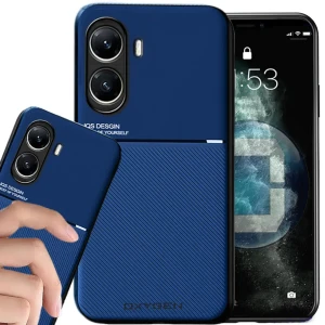 Etui na telefon Xiaomi POCO X7 PRO 5G Oxygen IQS Niebieskie