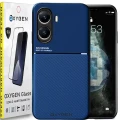 Etui na telefon Xiaomi POCO X7 PRO 5G Oxygen IQS Niebieskie + Szkło Hartowane.webp
