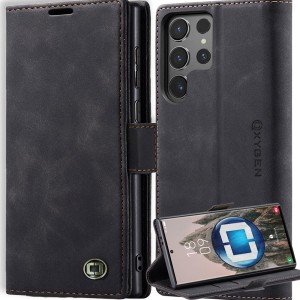 Etui na telefon Samsung Galaxy S25 ULTRA Oxygen Book Czarne