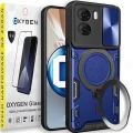 Etui na telefon Xiaomi POCO X7 PRO 5G Oxygen RR Niebieskie + Szkło Hartowane.webp